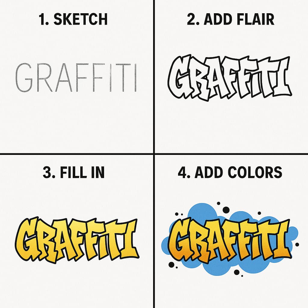 Graffiti Lettering: Unlock Your Creative Expression – Idea Hive Co.