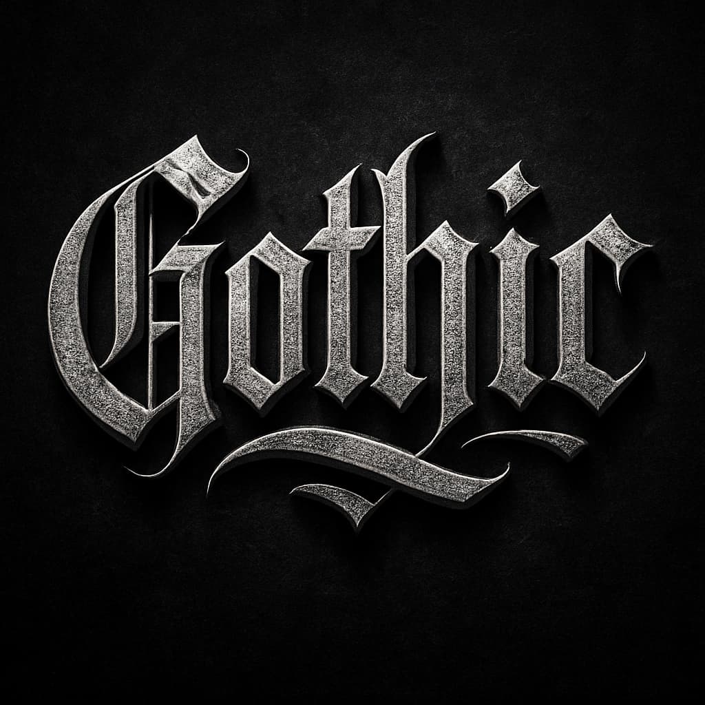 Gothic Fonts: Adding Dark Elegance to Your Designs – Idea Hive Co.