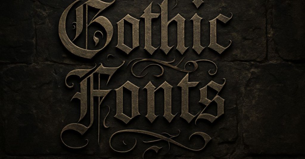 Gothic Fonts